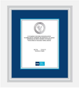 NFDA Framed Certificate Best of the Best (Silver)