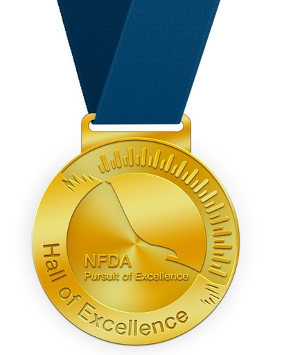 NFDA Hall of Excellence Medal