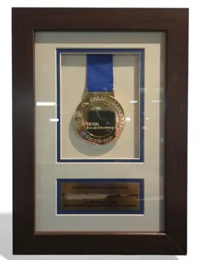 [BLD02110] NFDA Hall of Excellence Medallion Frame